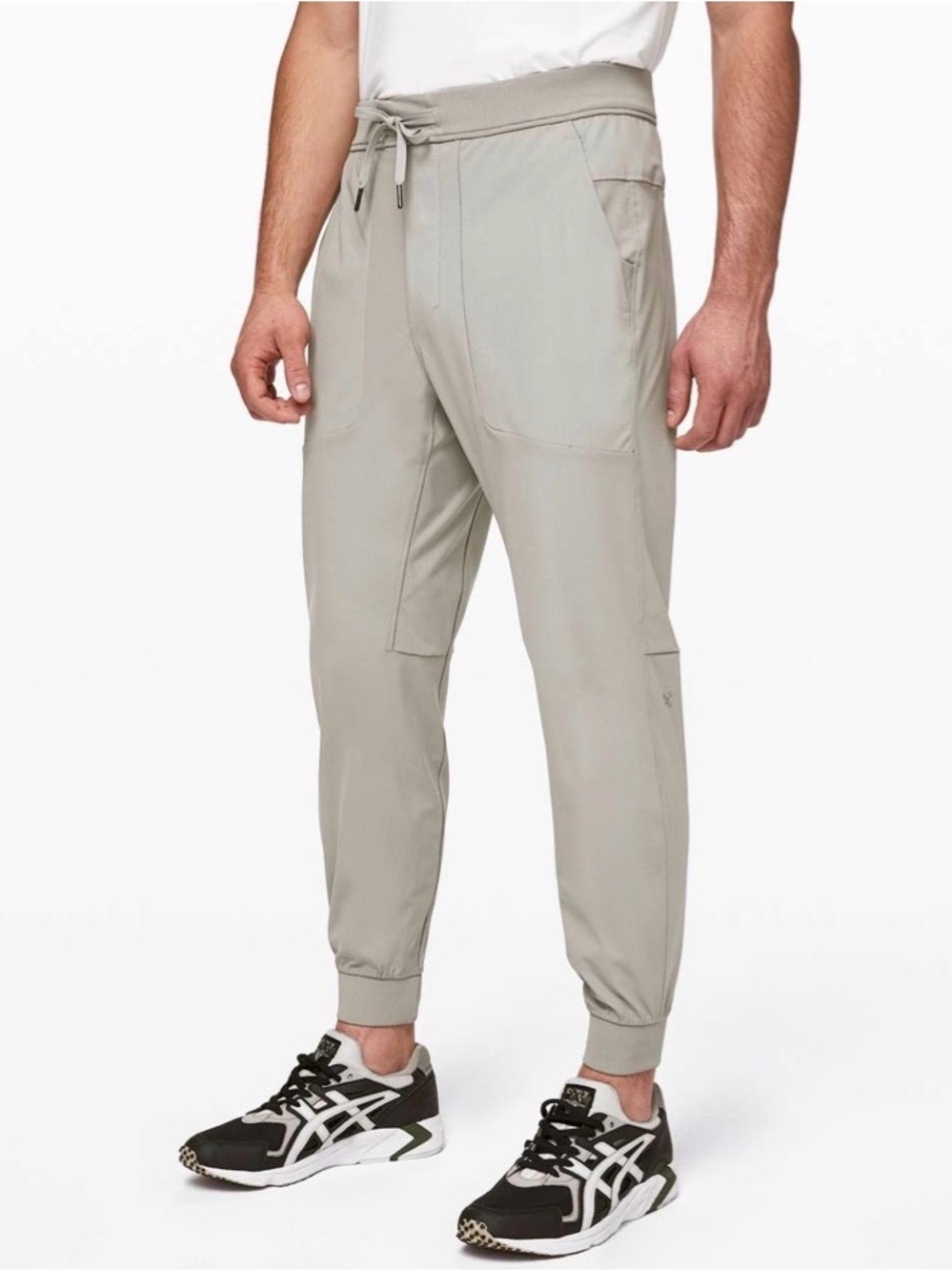 Lululemon ABC Jogger Performance Pants Mens Sz Large Riverstone Stretch 30”